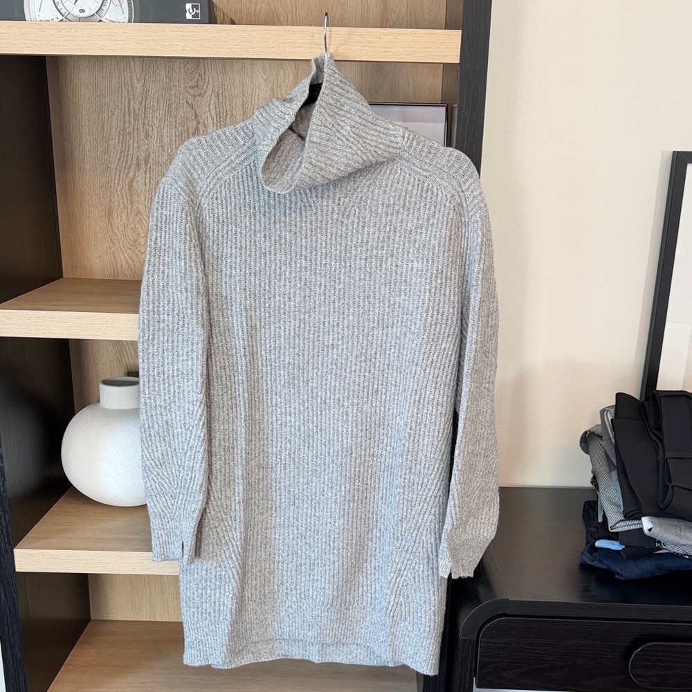 rag & bone Light Gray Turtleneck Sweater